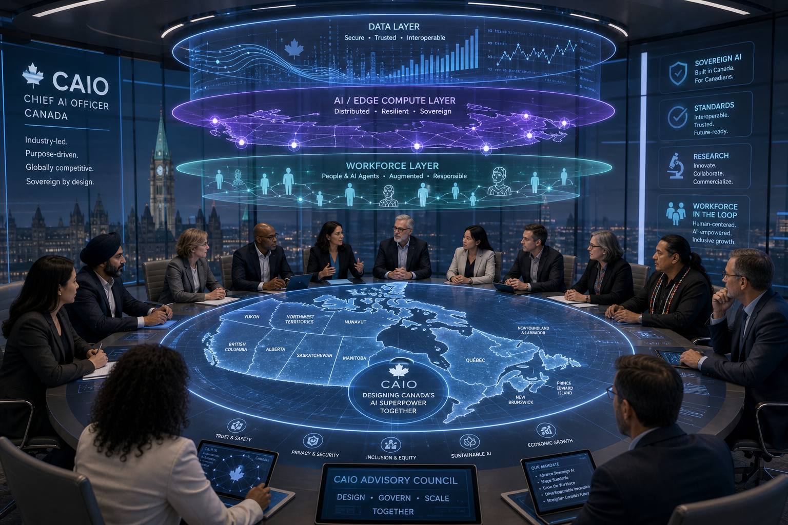 The CAIO Led Strategy for Canada: Turning Sovereign AI and Edge Compute into Economic Advantage