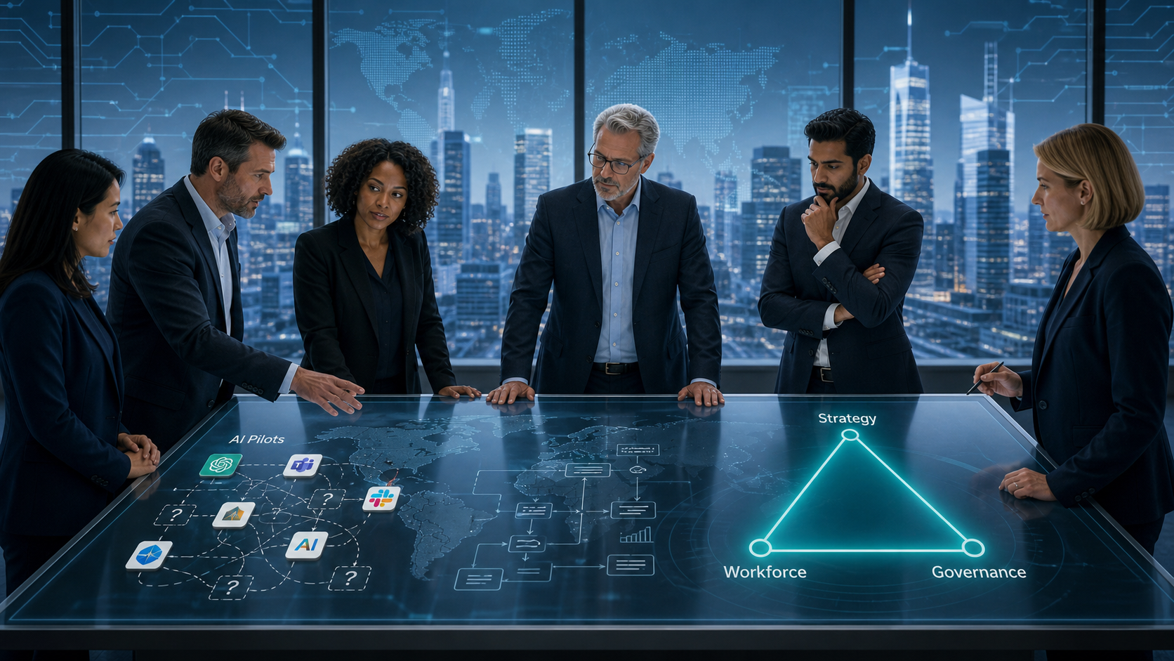 CAIO Brief – (Part 1): The Leadership Gap Holding Back Mid‑Tier AI Adoption
